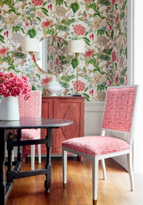 Thibaut Labyrinth Velvet in Sage